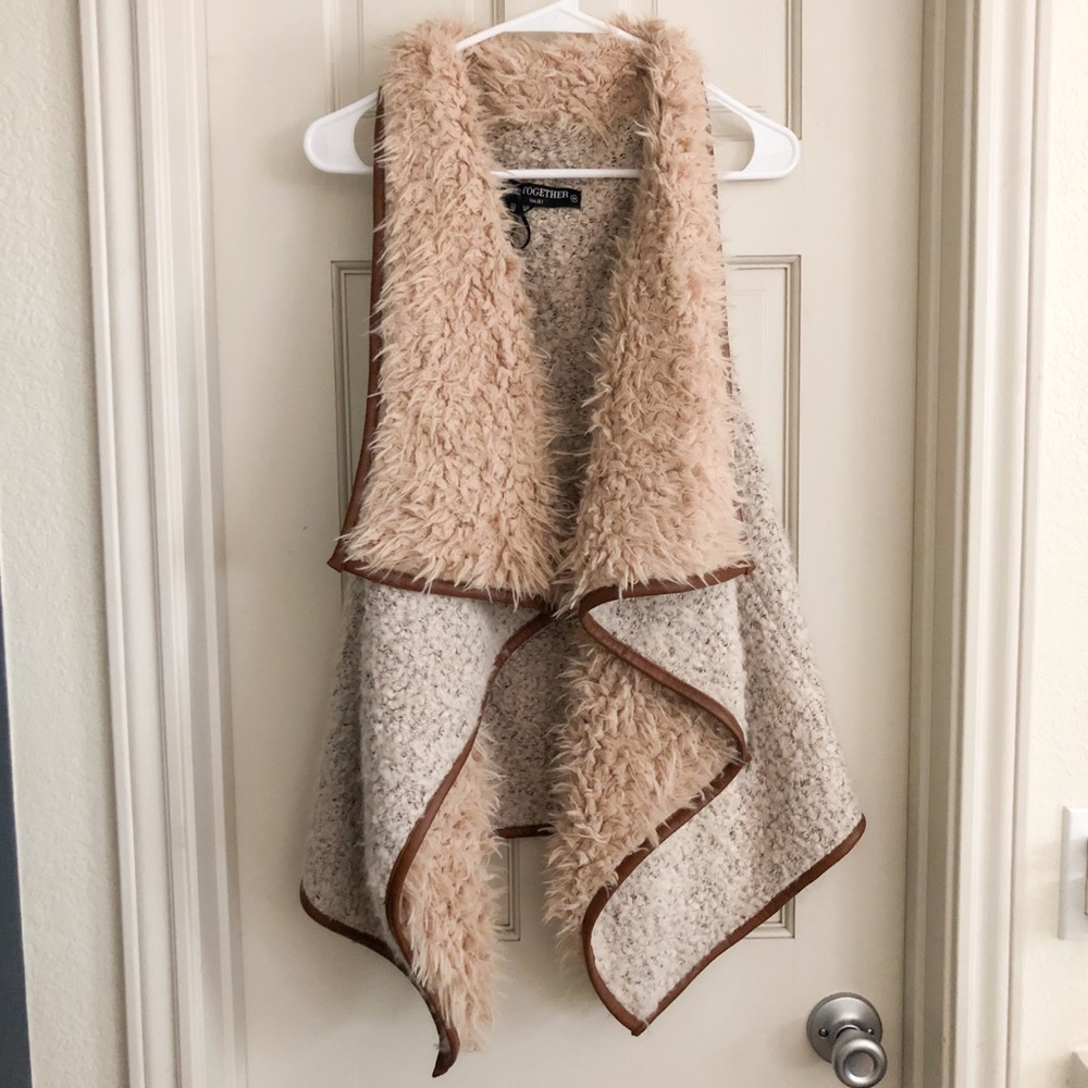 Sherpa vest *LIKE NEW*
